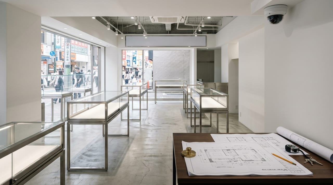 ジュエリー・時計店のテナント開業ガイド｜防犯設備・立地・許認可の実務知識