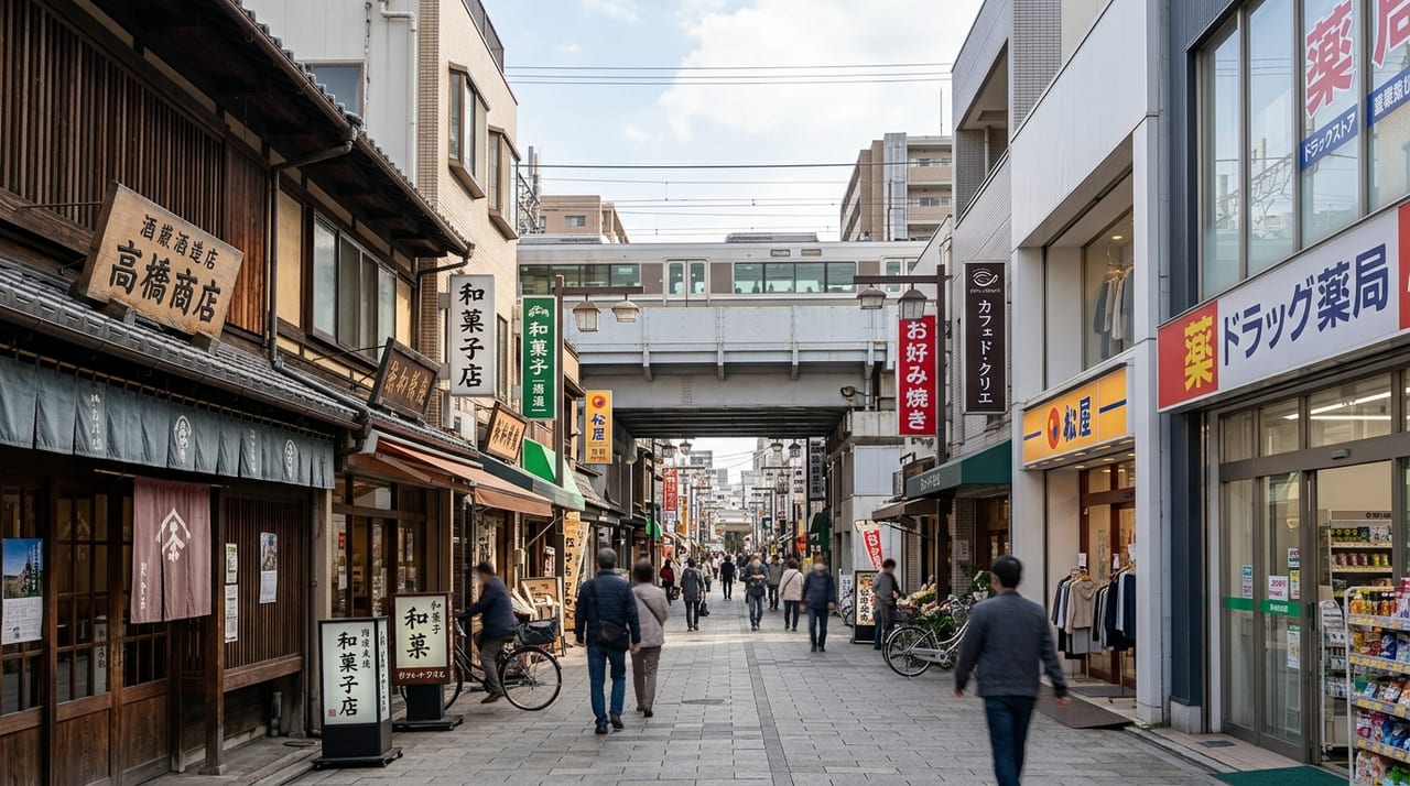 河川・線路・幹線道路による商圏分断ガイド|地図上は近くても客が来ない理由