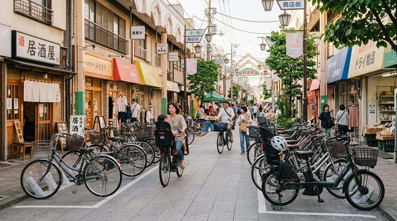 駐輪場・自転車動線で選ぶテナント物件|見落とされがちな来店インフラの実務ガイド