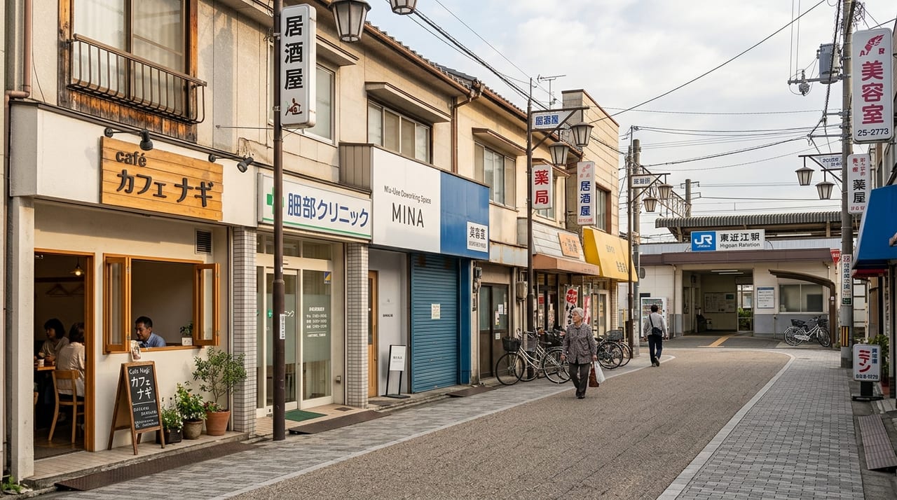 地方小駅前テナントの出店戦略ガイド｜人口減少エリアで成立するビジネスモデルの選び方