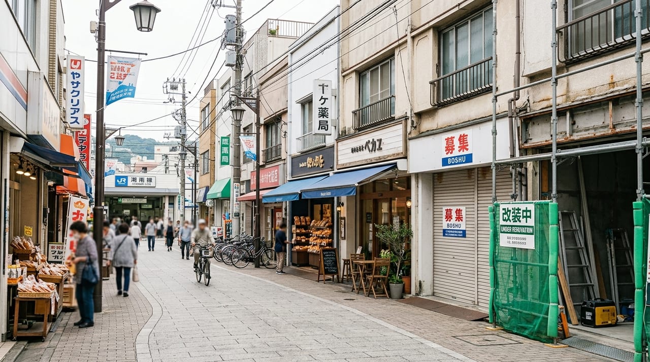 藤沢・湘南エリアのテナント市場ガイド2026|賃料相場・商圏特性・業種別出店戦略