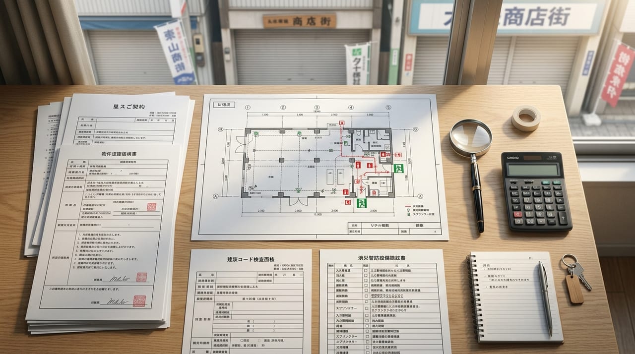 店舗物件の防災・消防設備チェックガイド|消火器・スプリンクラー・誘導灯・消防検査の実務