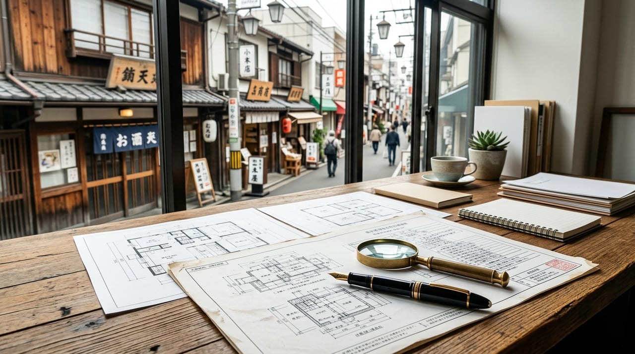 検査済証・既存不適格建築物の見分け方|テナント出店で「法的アウト」にならないための建築基準法チェック